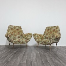 Gigi Radice Per Minotti Coppia Di Poltrone Anni ‘50 Modernariato Mid-Century