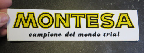 Adesivo vintage montesa - vintage,