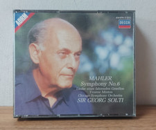 MAHLER  SYMPHONY NO. 6 - SIR GEORG SOLTI, CHICAGO SYMPHONY ORCHESTRA - 2 CD SET