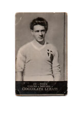 figurina calciatori anteguerra Cioccolata Lurati 1927 Testa Novara