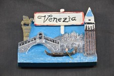 MAGNETE FRIGO FRIDGET MAGNET SOUVENIR VENEZIA ITALIA RESINA