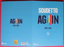 ITALIA 2025  Napoli Campione d'Italia 2024/25  FOLDER FILATELICO