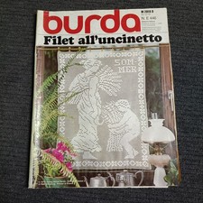 filet all'uncinetto BURDA 1979