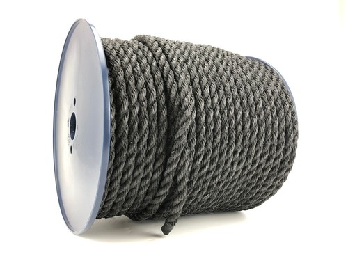 Corda staplespun 10mm nera - staplespun,