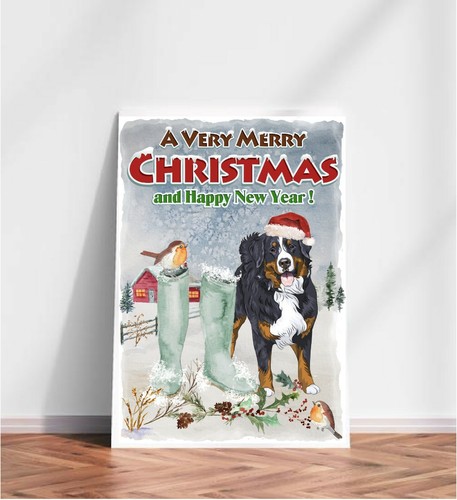 Biglietto natale bernese - di,