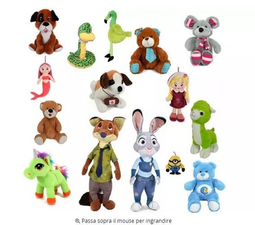 Peluche disney vari - peluche, animaletti
