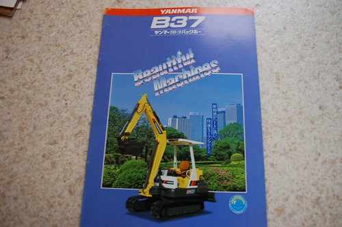 Yanmar b37 mini - b37, escavatore