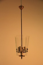 Lampadario con vetri