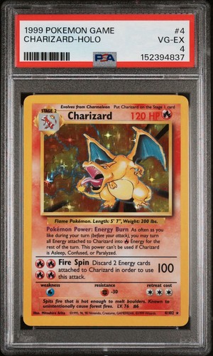 Pokémon charizard holo psa - charizard,