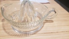 Spremiagrumi in vetro vintage - spremiagrumi spremiagrumi alesatore arancio 5,5"
