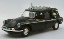 CITROEN BREAK CARRO FUNEBRE + BARA/ FUNERAL CAR COFFIN 1963 1:43 4678P rio model