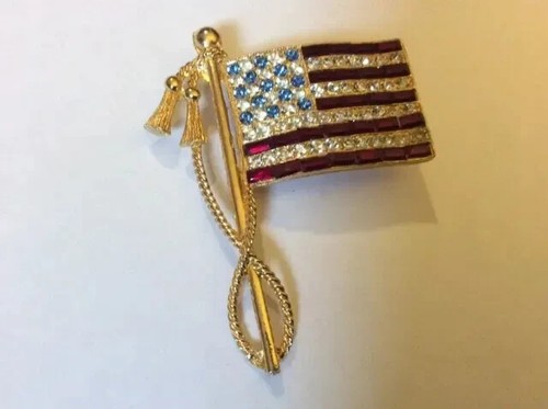Spilla bandiera americana - americana, ct