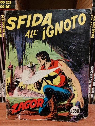 Zagor scritta rossa sfida - zagor, 63
