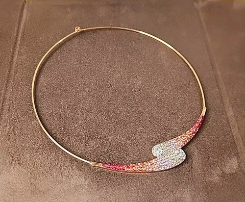 Collana collare swarovski - collana,