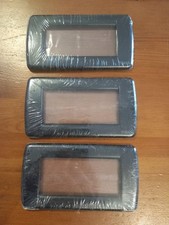 Placche Vimar Idea Rondò Metallo 16754 4M Nere