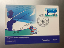 2011 Cartolina Filatelica Campionati Mondiali di Pesca Sportiva