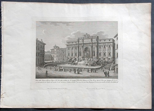 Stampa antica 1826 roma - 1826,