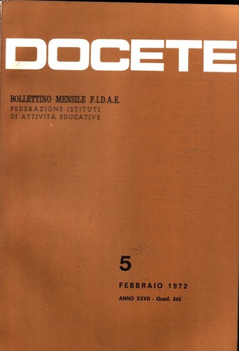 Docete rivista bollettino - rivista,