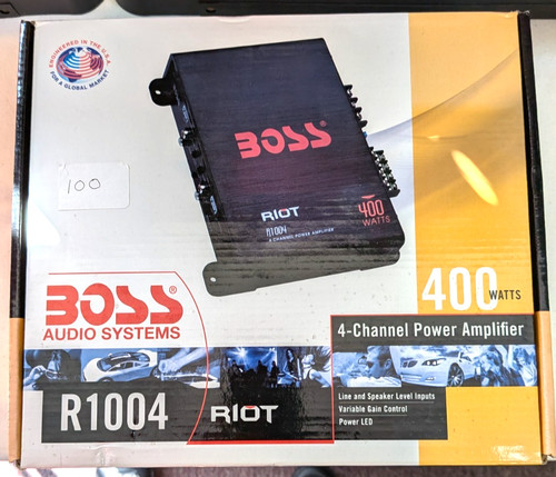 Boss audio systems r1004 - systems,