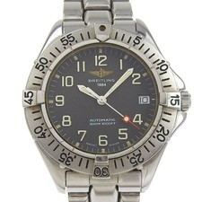 BREITLING Colt Orologi A17035 Quadrante Nero Acciaio Inox Meccanico Automatico...