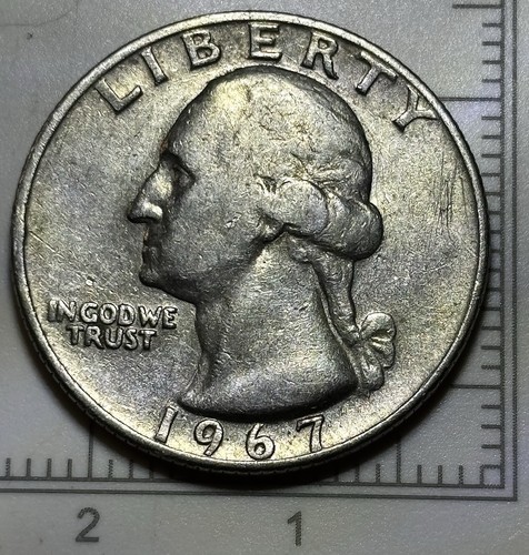 1967 washington quarter rdt - 1967,