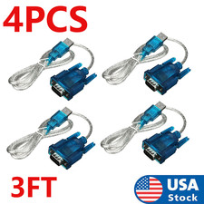 4Pcs 9 Pin Cable PDA 3FT