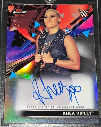 Rhea ripley 2021 - topps, finest