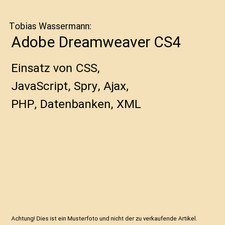 Adobe Dreamweaver CS4: Einsatz