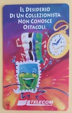 Scheda telefonica nuova Italia Senafil 98 Mostra Mercato come foto