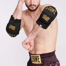 Leone 1947 Paragomiti Unisex DNA, MMA e Muay Thai - 01 (Nero/Oro)