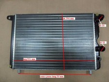 RADIATORE RAFFREDDAMENTO MOTORE  FIAT 131 132 2.0/2.5 D. ARGENTA 883807 TA315 