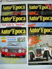AUTO D'EPOCA UNA(1)RIVISTA 1987,1988,1989,1990,1991,1992,1993,94,95,96,97,98,99.