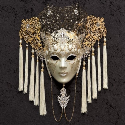 Maschera veneziana nefertiti - veneziana,
