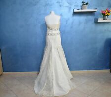 Abiti da sposa in seta, pizzo francese, stylist: Francesca Forni, bianco, crema