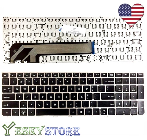 Nuova tastiera nera usa - per, hp