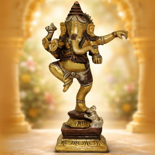 Statua ganesh danza in - di,