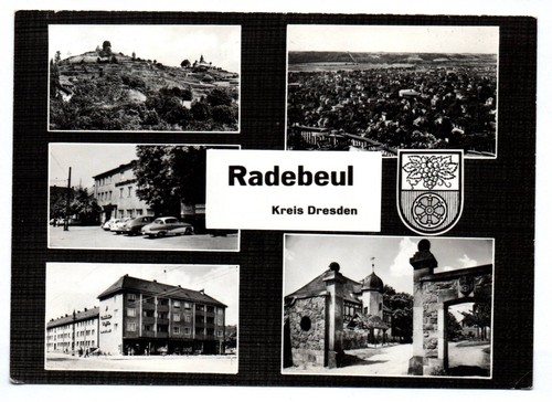 Cartolina radebeul kreis - cartolina,