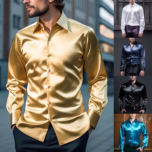 Camicia elegante uomo - , raso