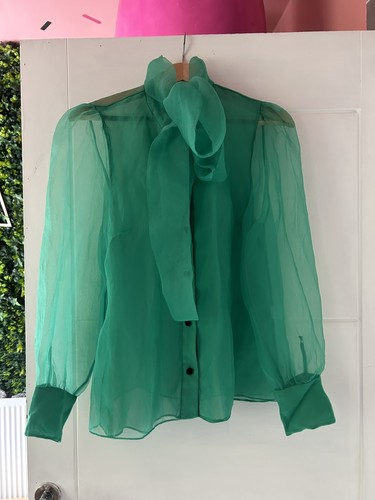 Zara top donna peplo - top,