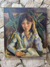 Quadro -Donna In Lettura-