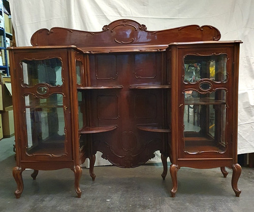 Antica fine 800 vetrinetta - fine,