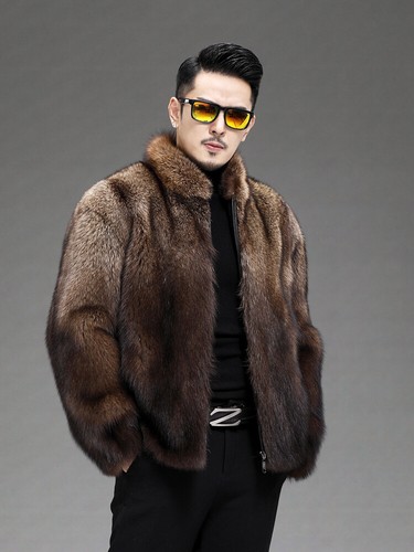 Cappotto visone uomo - , trendy