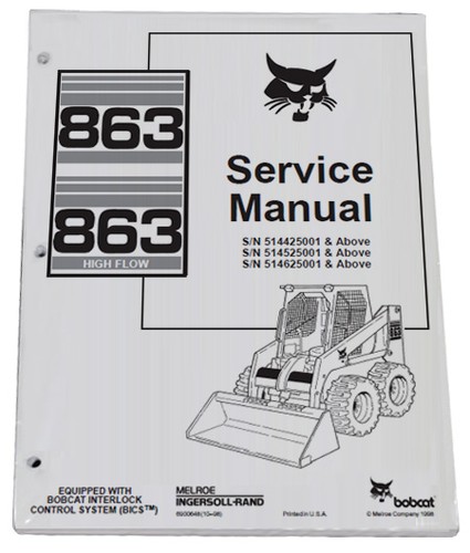 Bobcat 863 863h skid steer - 863h,