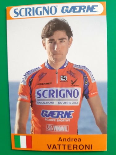 Cyclisme carte cycliste andrea - carte,