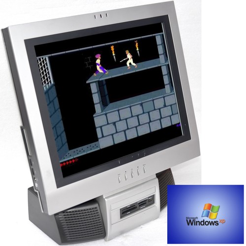 Vecchia scuola gioco computer - vecchia,