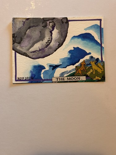 The moon major arcana tarocchi - moon,