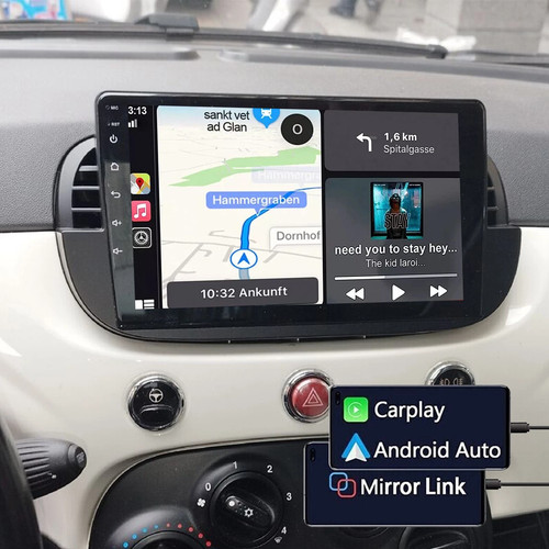 Per fiat 500 2007 - 500, 64gb