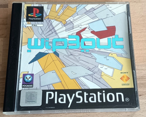 Playstation ps1 wip3out pal - wip3out, [pal