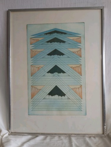 Rara stampa artistica vintage
