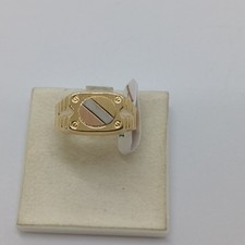 ANELLO DA UOMO IN ORO GIALLO